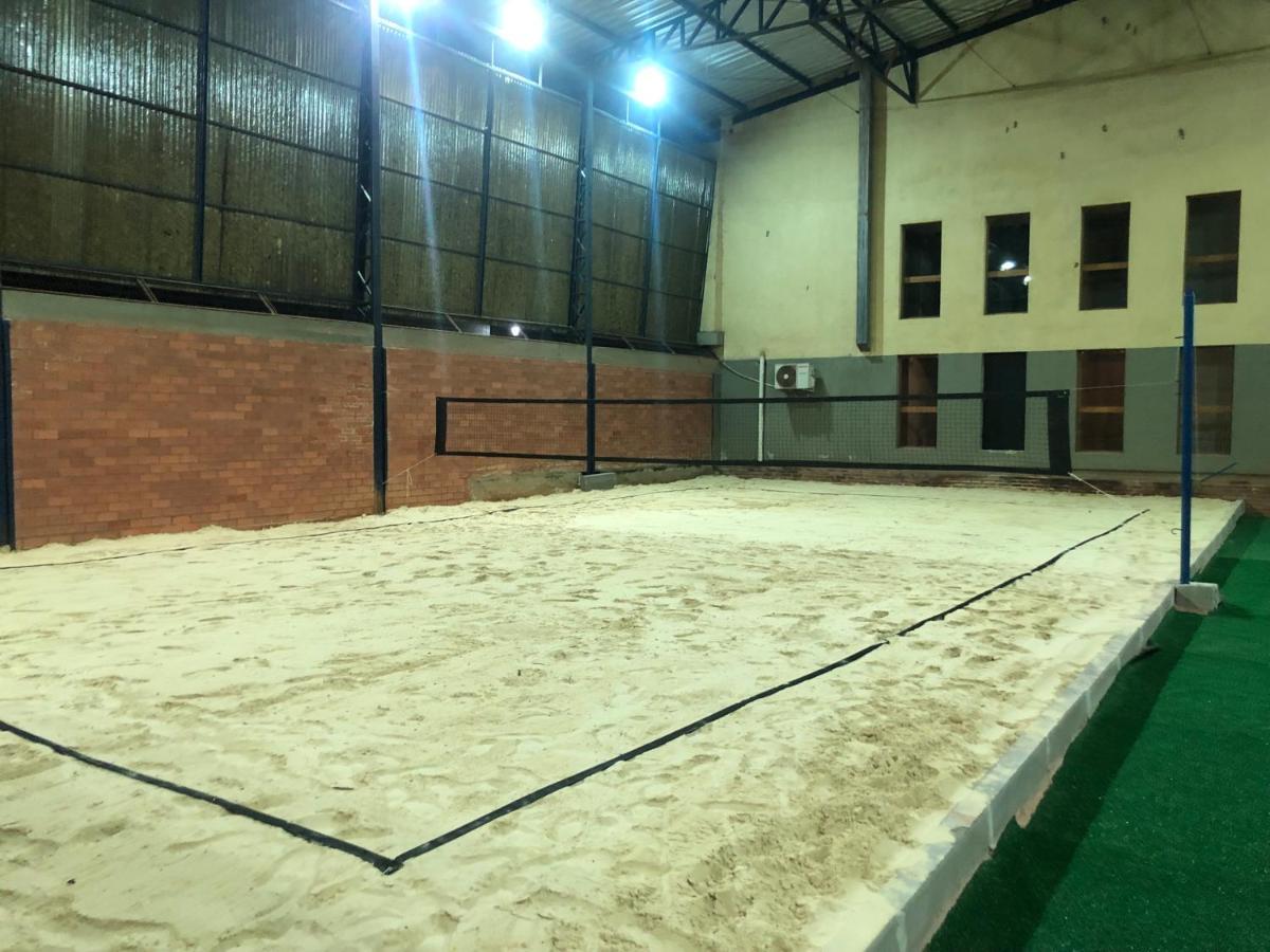 Estalagem Vila Suzana - Quadra De Beach Tennis Indoor Canela Buitenkant foto